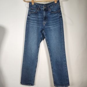 H&M Blue Straight Leg Jeans Timeless Fit
